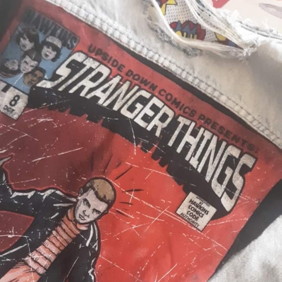 SOLD @MARKET! Vintage Levi's Stranger things red tag custom vest! Hollywood! - Picture 3 of 15